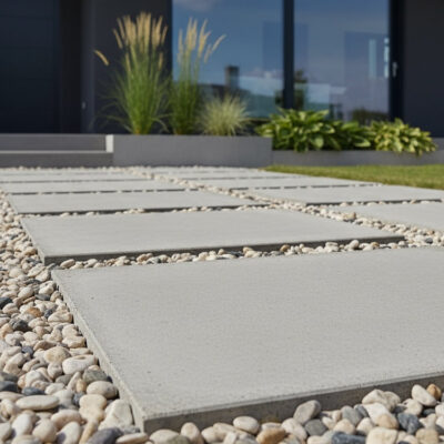 Płyta betonowa chodnikowa MODENA Szara 90x60x4 na taras