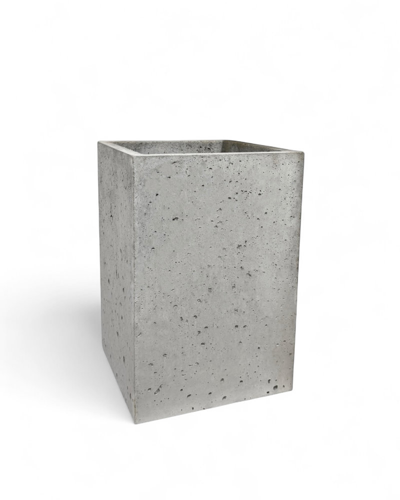 Donica betonowa CALDEA Szara 40x40x60 tarasowa