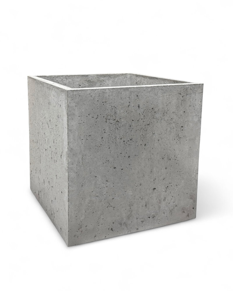 Donica betonowa CALDEA Szara 60x60x60 do ogrodu