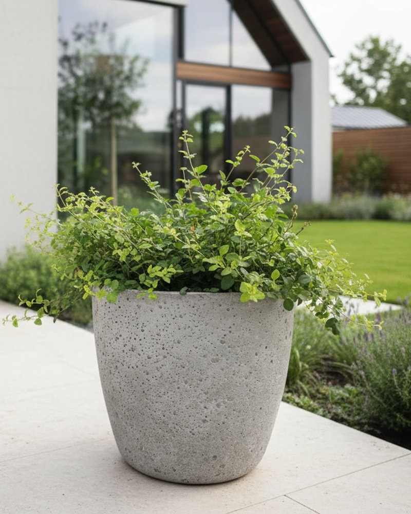 Donica betonowa AURELIA Szara 25x20 na taras