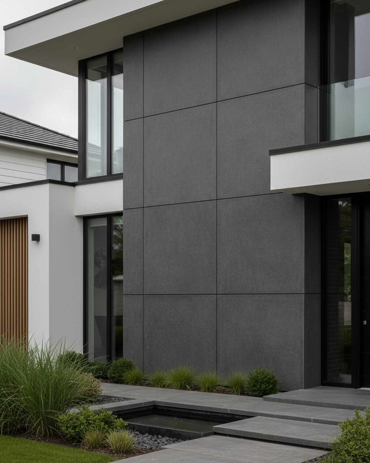 Płyta beton architektoniczny Czarna 120×120x1,5 cm