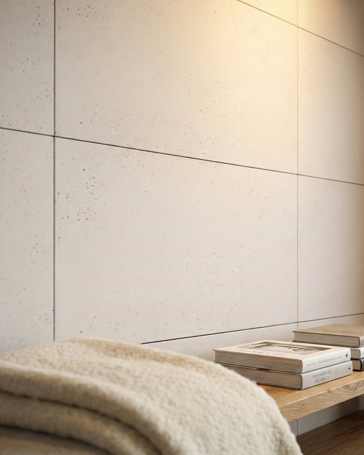 Płyta beton architektoniczny (biel loftowa) 120x60x1,5 cm