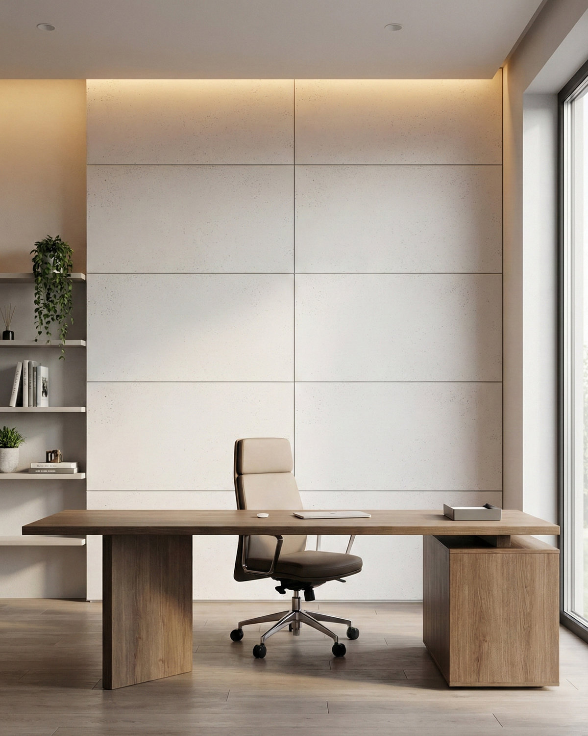 Płyta beton architektoniczny (biel loftowa) 120x60x1,5 cm