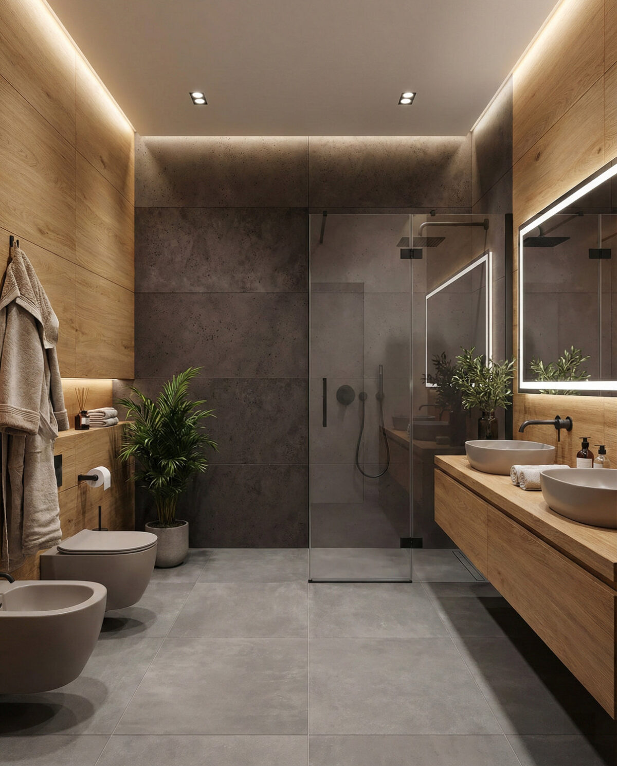 Płyta beton architektoniczny (czerń satynowa) 120×60x1,5 cm