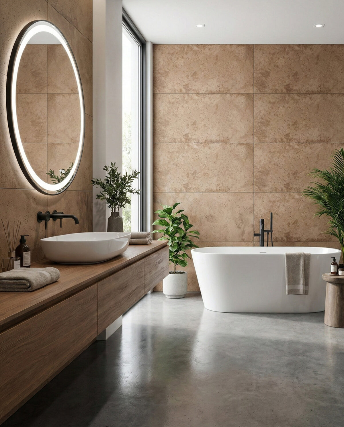 Płyta beton architektoniczny (kaszmir) 120×60x1,5 cm