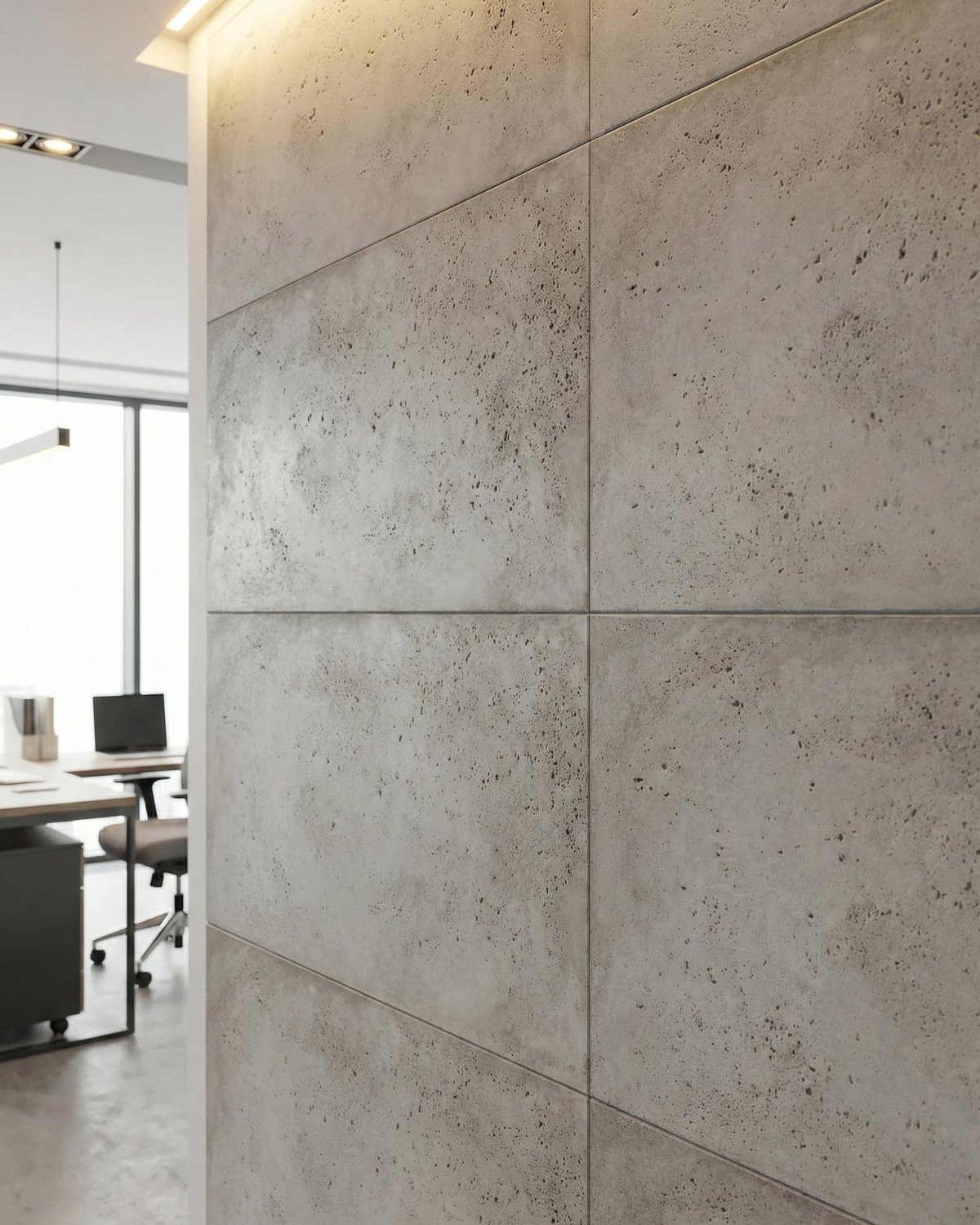 Płyta beton architektoniczny (szarość naturalna) 120x60x1,5 cm