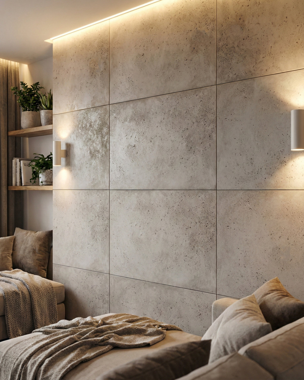 Płyta beton architektoniczny (szarość naturalna) 120x60x1,5 cm