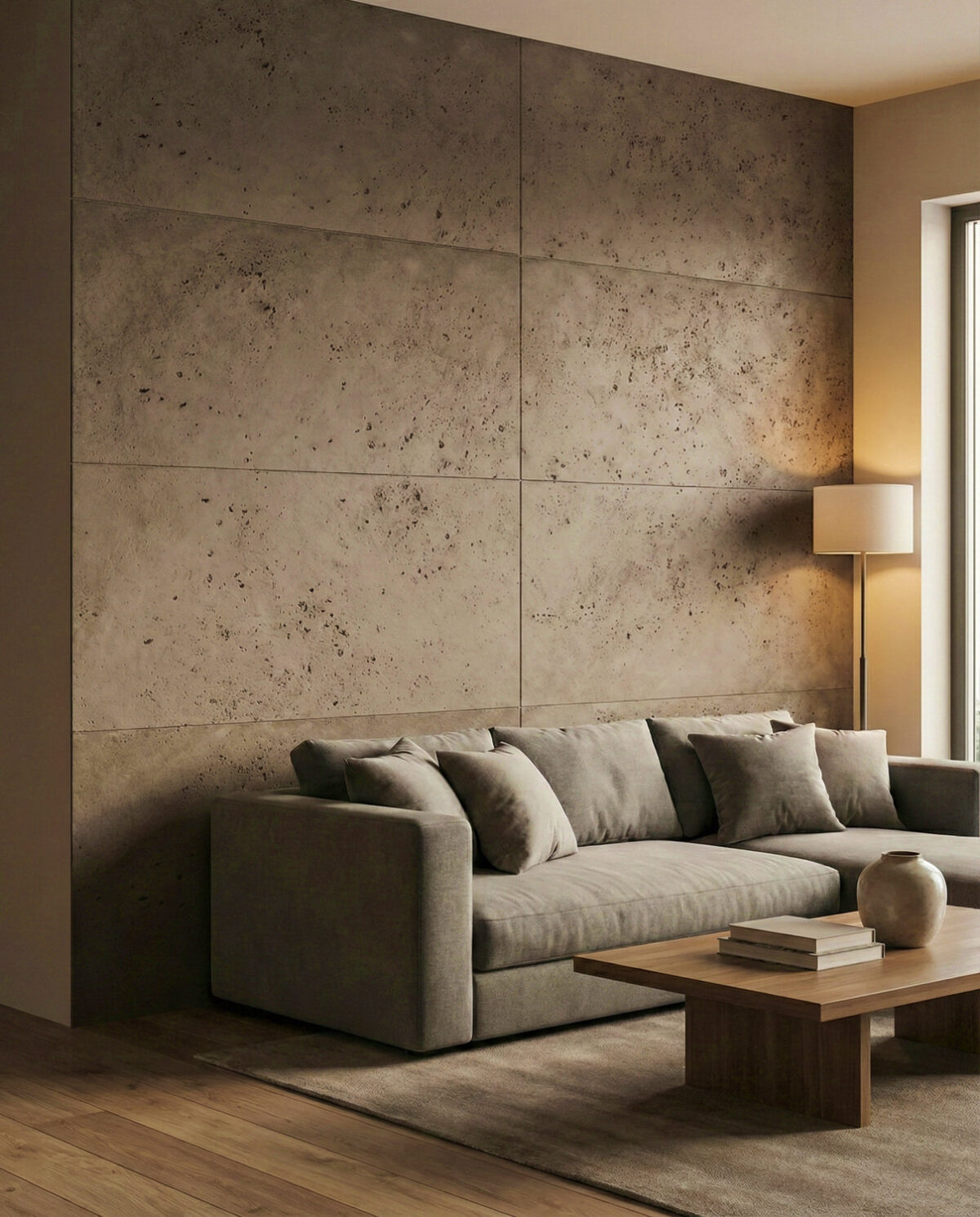 Płyta beton architektoniczny (brąz) 120×60x1,5 cm