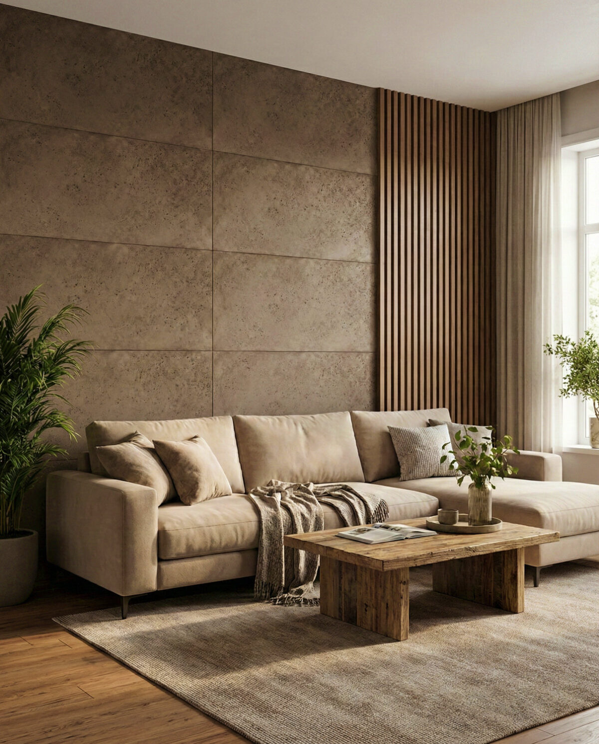 Płyta beton architektoniczny (brąz) 120×60x1,5 cm
