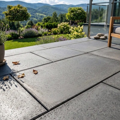 Płyta betonowa chodnikowa MODENA (czerń satynowa) 120x60x4 na taras